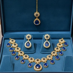Zircon Necklace Set – Elegant Sparkle for Every Occasion