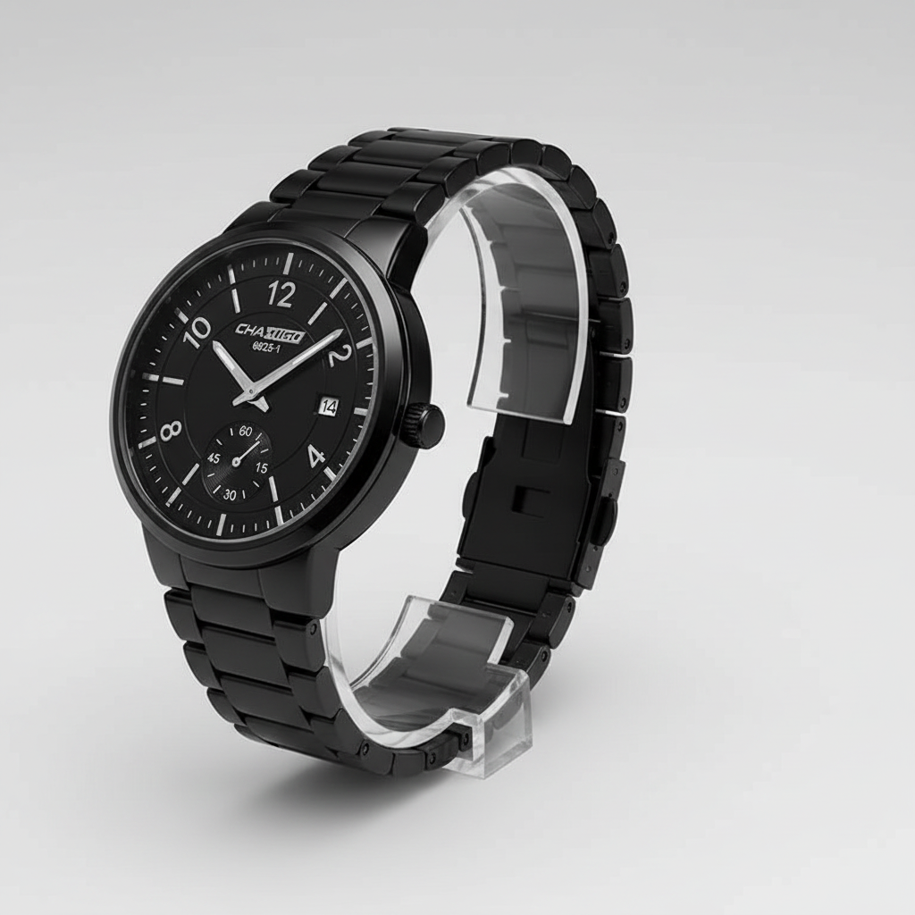 CHAXIGO Obsidian Matte Midnight Steel Men's Watch