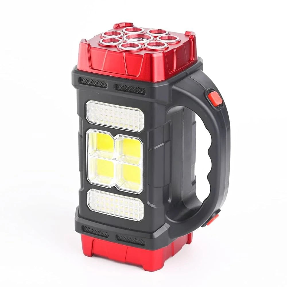 Portable LED Hand Light Portable Solar Battery Powered Light