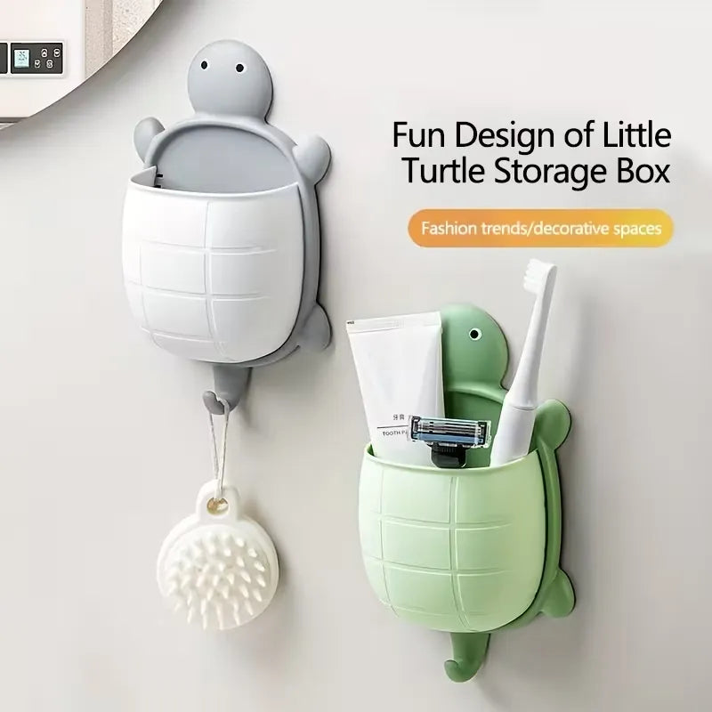 Cute Hanging Bathroom Turtle Holder With Hook
