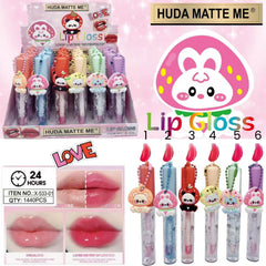 Huda Matte Me Cute Cartoon Lipgloss