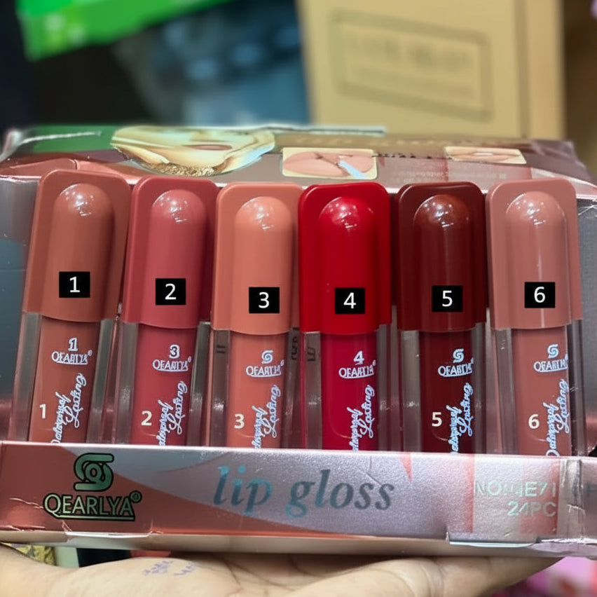 QEARLYA Waterproof Lasting Lip Gloss