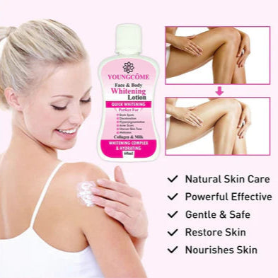 Youngcome Face & Body Whitening Lotion – 60ml