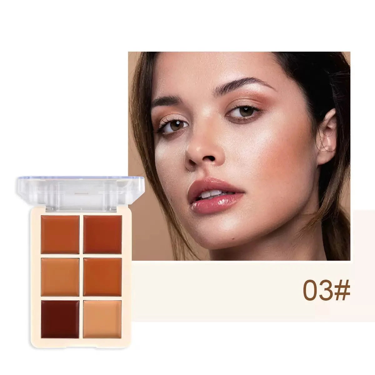 MSYAHO 6 Colors Concealer Palette