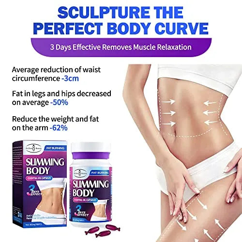 AICHUN BEAUTY Slimming Body Essential Oil Capsules 400mgx90pcs