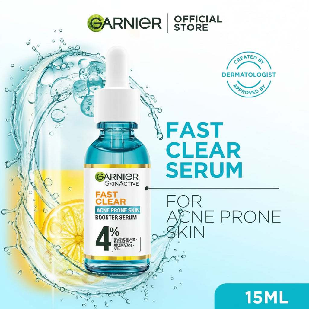 Garnier Skin Active Fast Clear Booster Serum For Acne Prone Skin