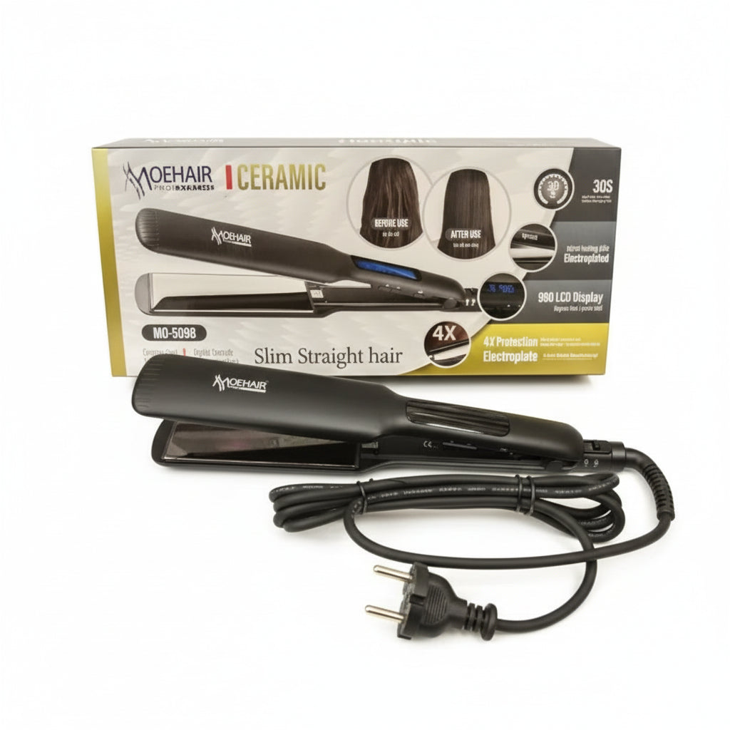 MoeHair Professional Ceramic Slim Hair Straightener