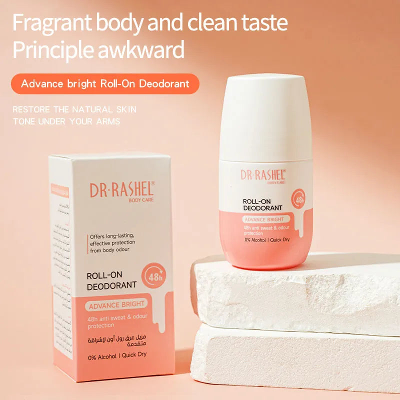 Dr. Rashel Advance Bright Quick Dry Roll-On Deodorant 48H Protection - 50ml