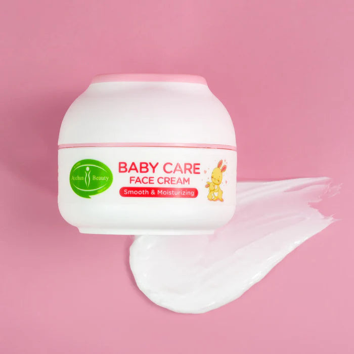 Aichun Beauty Natural Baby Moisturizing Facial Cream With Coconut Oil  For Dry Skin - 50g