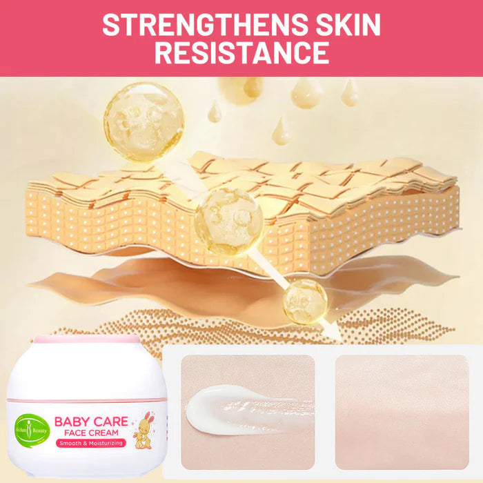 Aichun Beauty Natural Baby Moisturizing Facial Cream With Coconut Oil  For Dry Skin - 50g