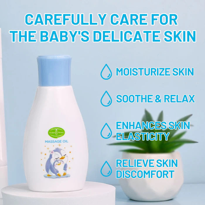 Aichun Beauty Vitamin E Extract Body Soothing Baby Massage Oil - 100ml