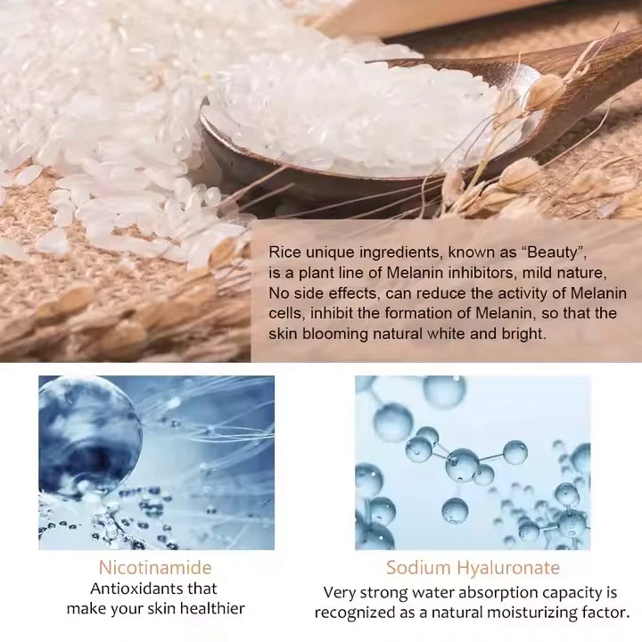 Aichun Beauty Natural Vegan Rice Moisturizing Lotion