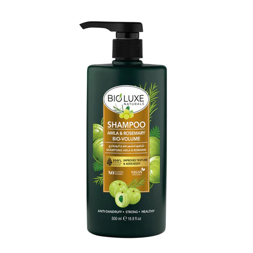 Bioluxe Naturals Amla & Rosemary Bio-Volume Shampoo - 500ml