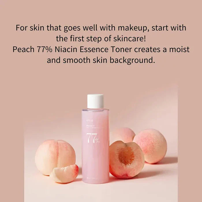 Anua Peach 77 Niacin Essence Toner - 250ml (Made In Korea)
