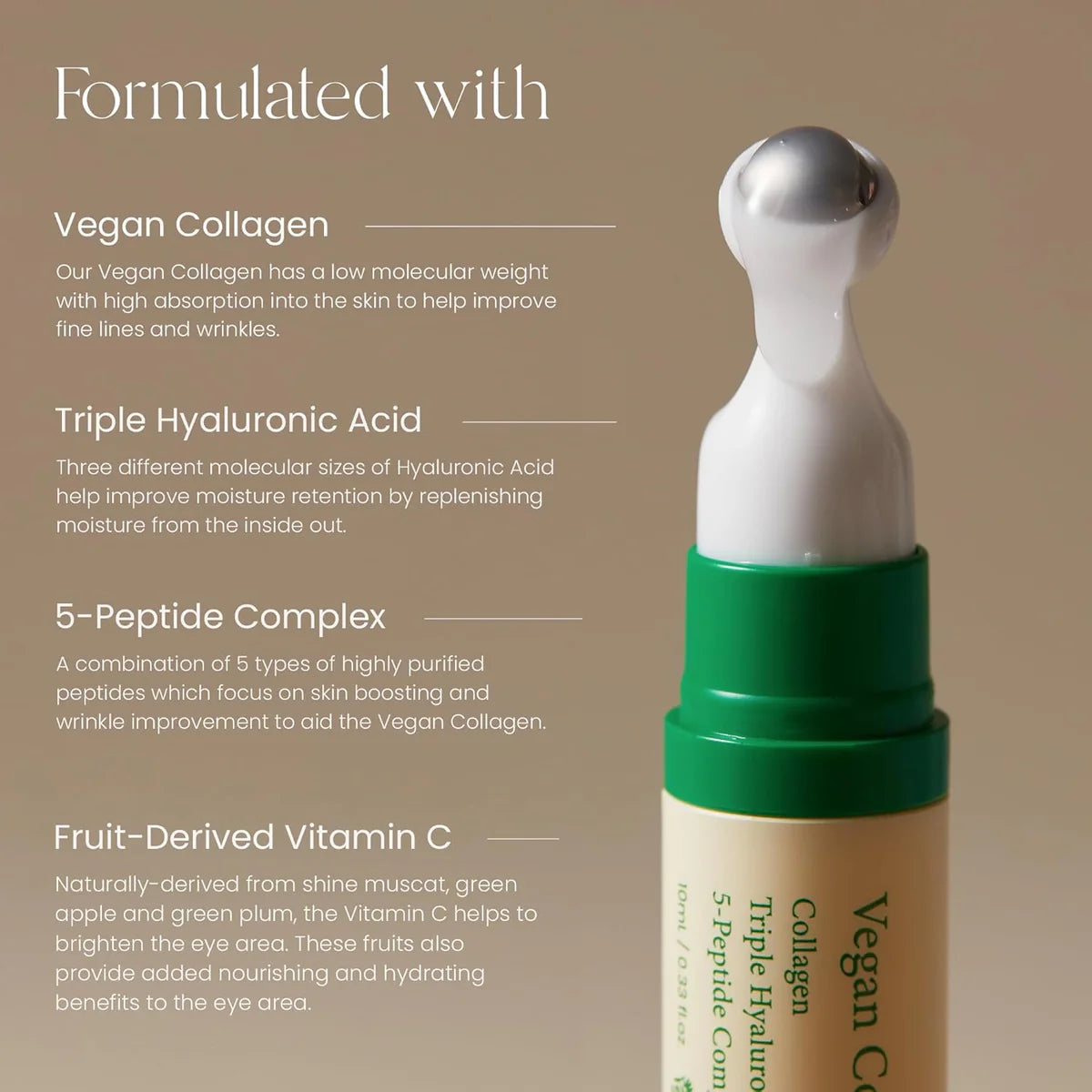 Axis-Y Vegan Collagen Eye Serum - 10ml