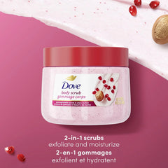 Dove Pomegranate Seeds & Shea Butter Body Scrub - 425g