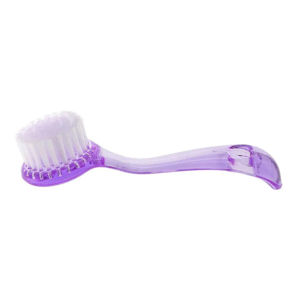 1 Pcs Plastic Nail Art Dust Cleaning Brush with Cap