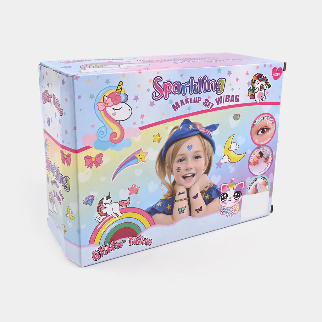 2-in-1 Realistic Beauty Makeup Bag for Kids