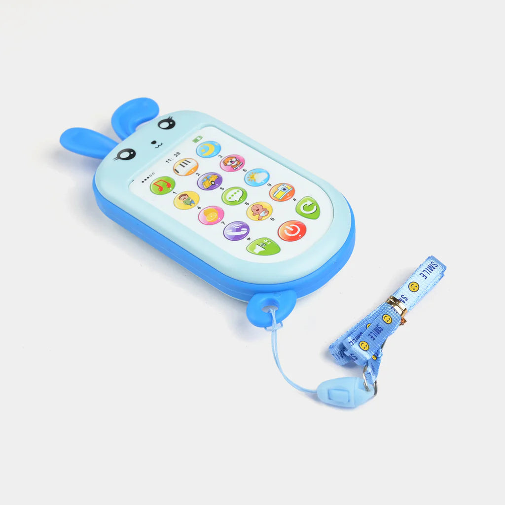 Baby Musical Rabbit Mobile Phone Toy  - Each