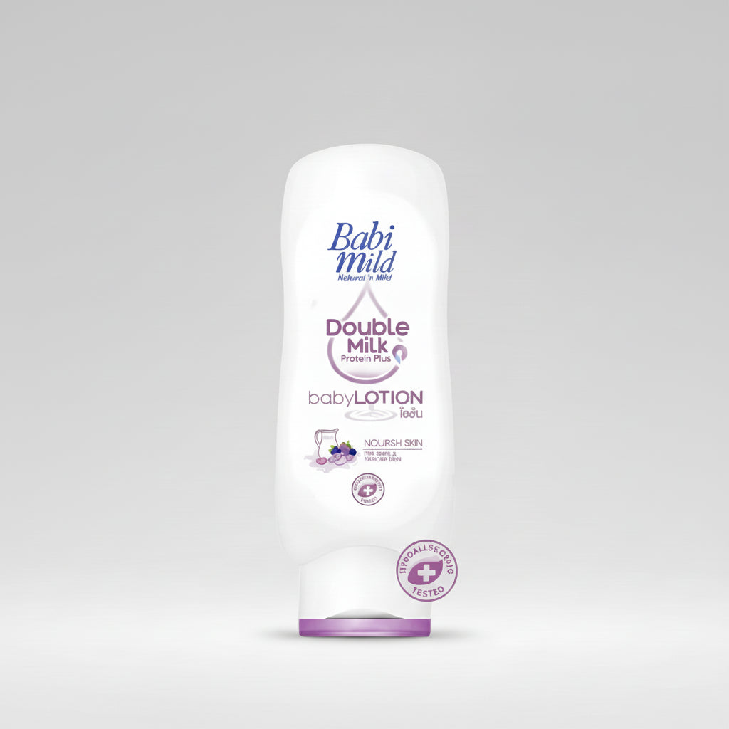 Babi Mild Double Milk protein plus Baby Lotion - 180ml