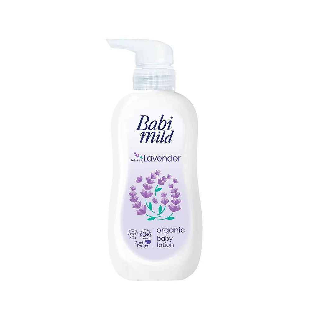 Babi Mild Relaxing Lavender Organic Baby Lotion - 350ml