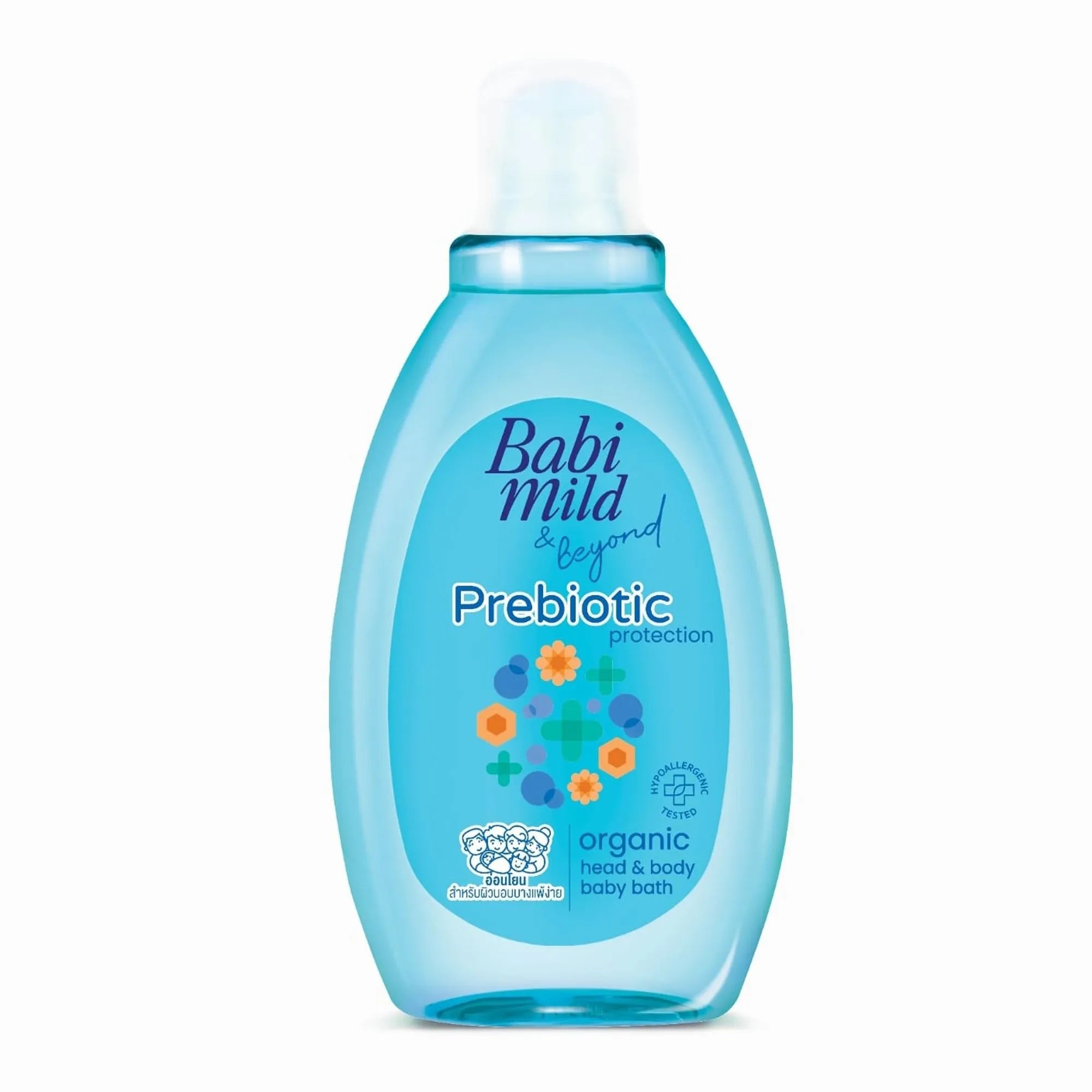 Baby Mild & Beyond Prebiotic Protection Organic Head & Body Bath - 180ml