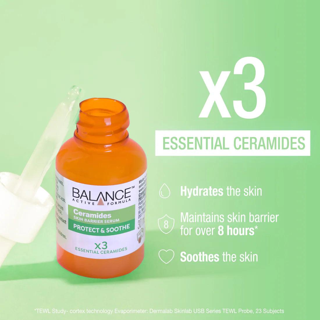Balance Active Formula Ceramides Skin Barrier Serum - 30ml