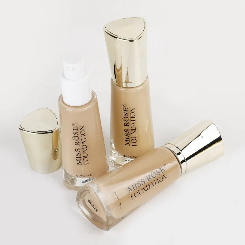 Miss Rose Moisturizing Flawless Liquid Foundation -  30ml