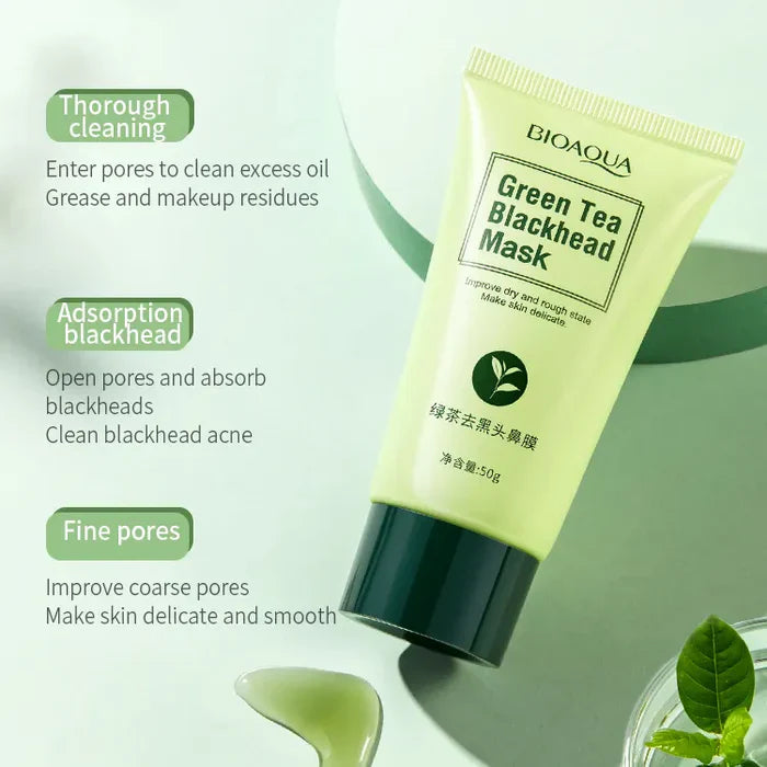 Bioaqua Blackhead Green Tea Blackhead Remover Mask - 50g