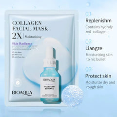 BIOAQUA Collagen Moisturizing Facial Sheet Mask - 25g