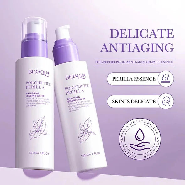 Bioaqua Polypeptide Perilla Moisturizing Anti-Aging Essence Water - 130ml