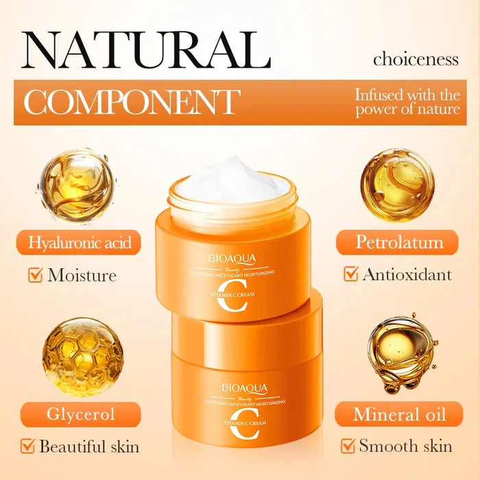 Bioaqua Vitamin C Face Whitening Cream - 60g
