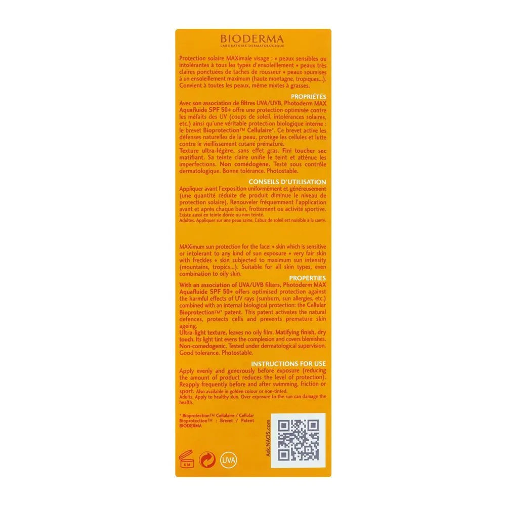 Bioderma Photaderm Aquafluide Spf50+ Claire 40ml
