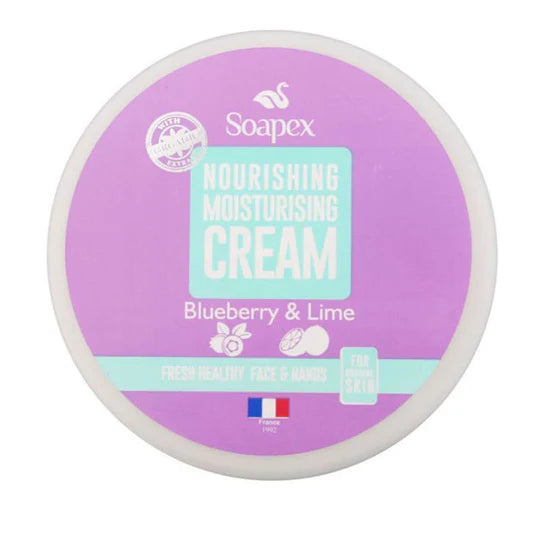 Soapex Nourishing Moisturising Blueberry & Lime Cream