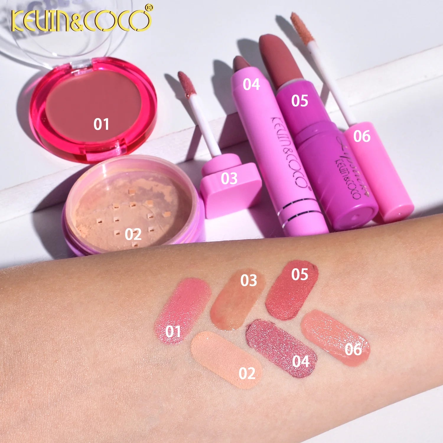Kevin & coco Bunny Cute Makeup Essentials Set