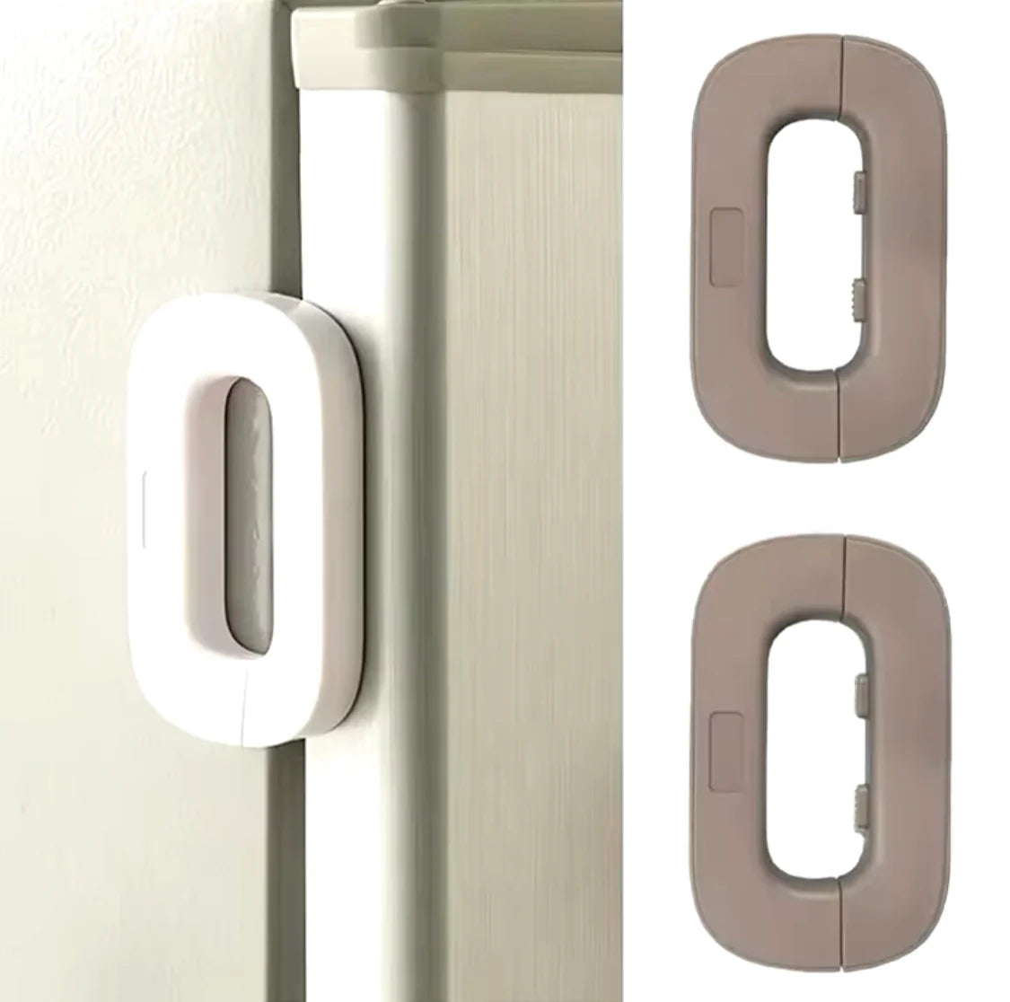 Self-Adhesive Fridge Lock Latch System