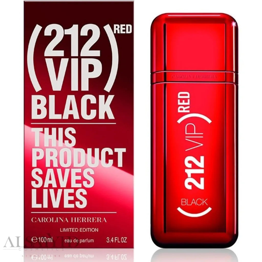 Carolina Herrera 212 VIP Black Red EDP Men – 100 ml