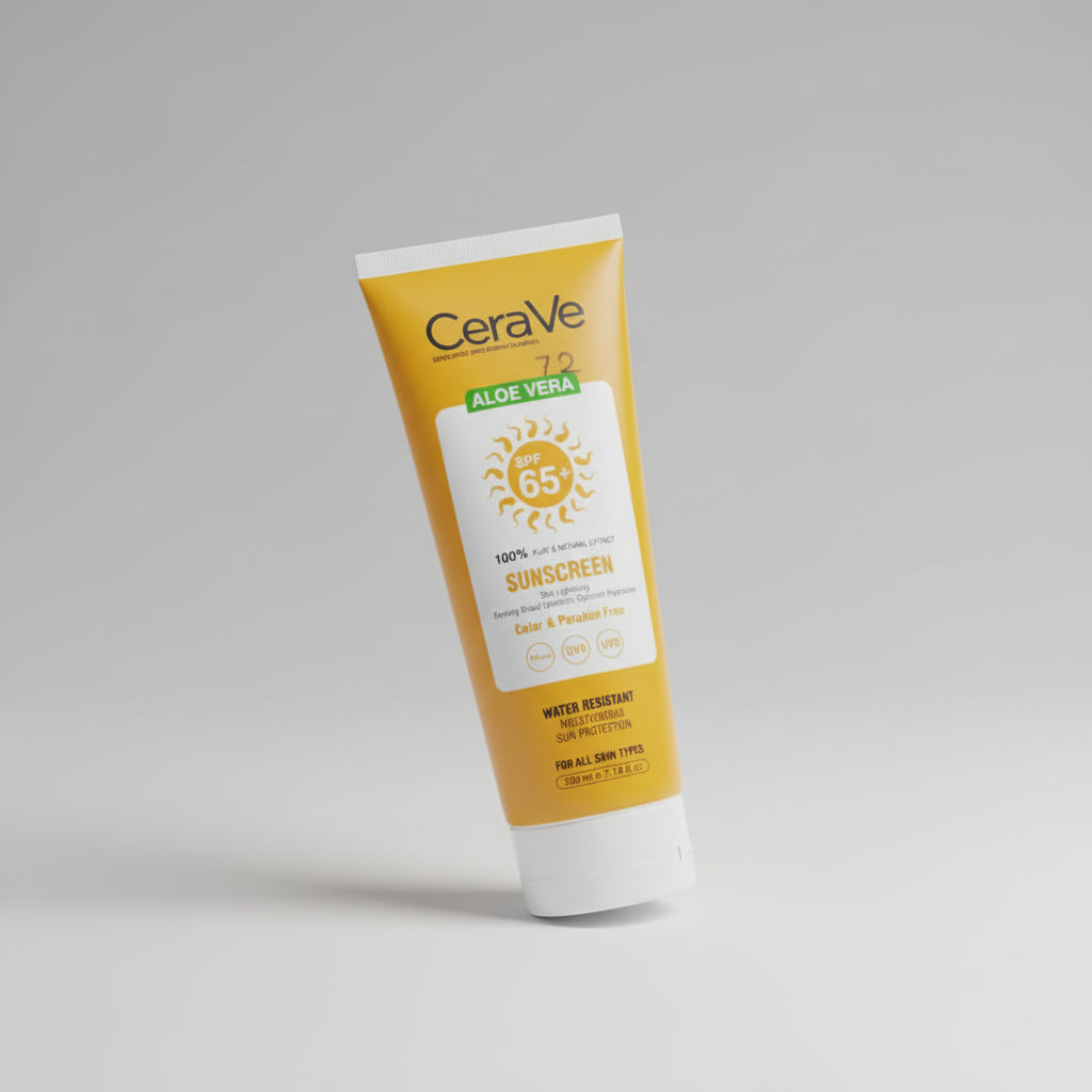 CERAVE Aloe Vera SPF 65 Pure Natural Sun Screen 200ml