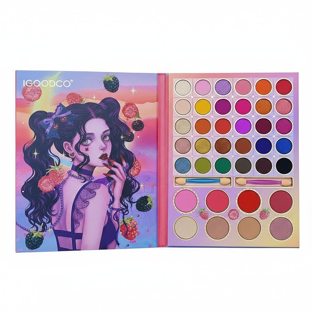 Igoodco Cute Long Lasting Eyeshadow Palette - 38 Colors