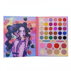 Igoodco Cute Long Lasting Eyeshadow Palette - 38 Colors