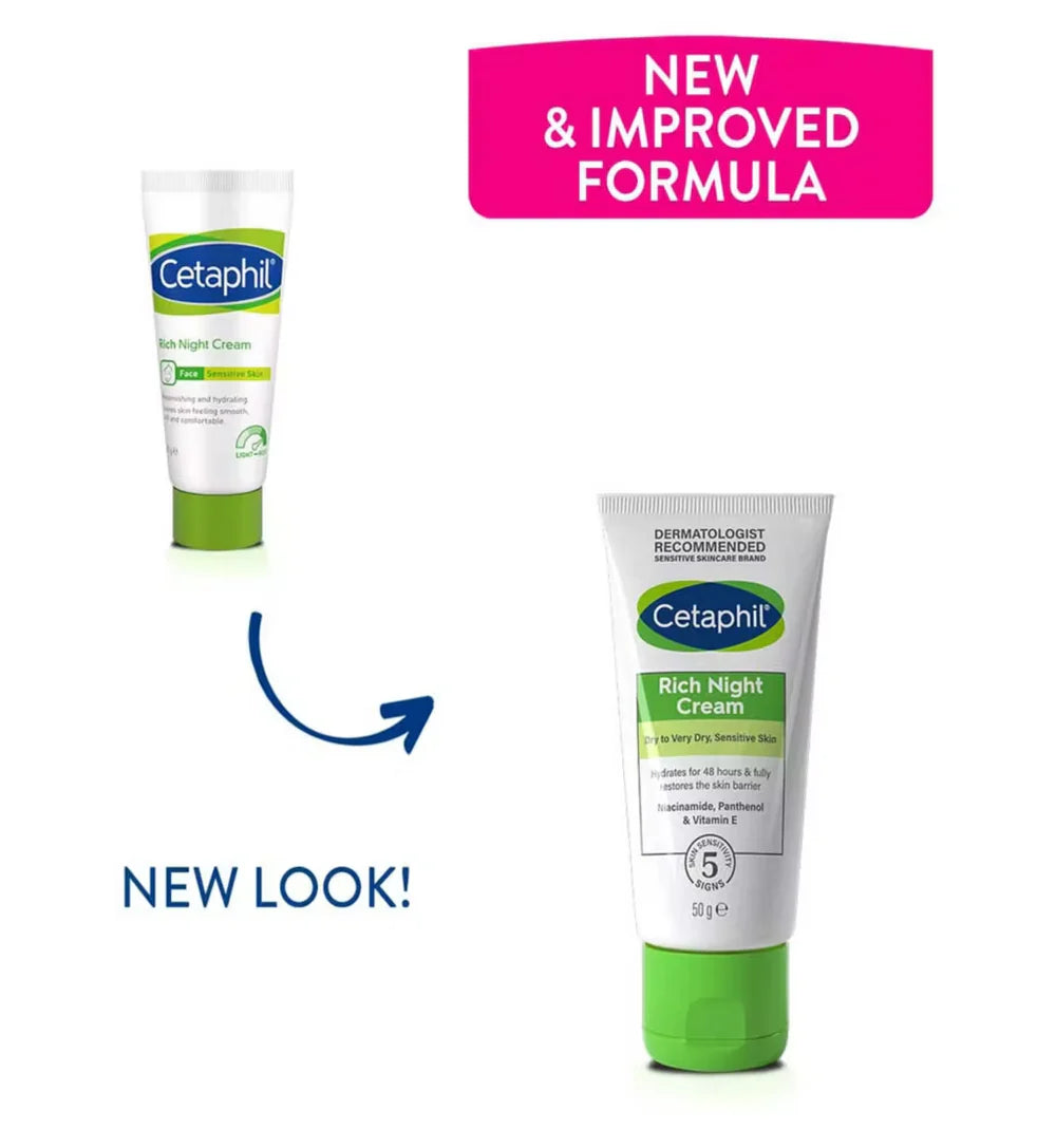 Original Cetaphil Rich Night Cream 50g