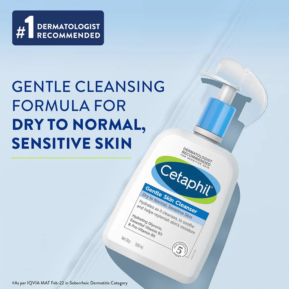Cetaphil Gentle Cleanser Dry To Normal, Sensitive Skin – 591ml
