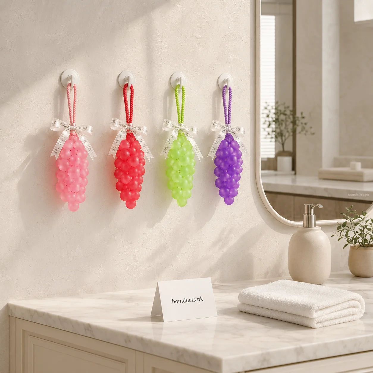 Fragrant Grape Hanging Soap & Air Freshener - Each