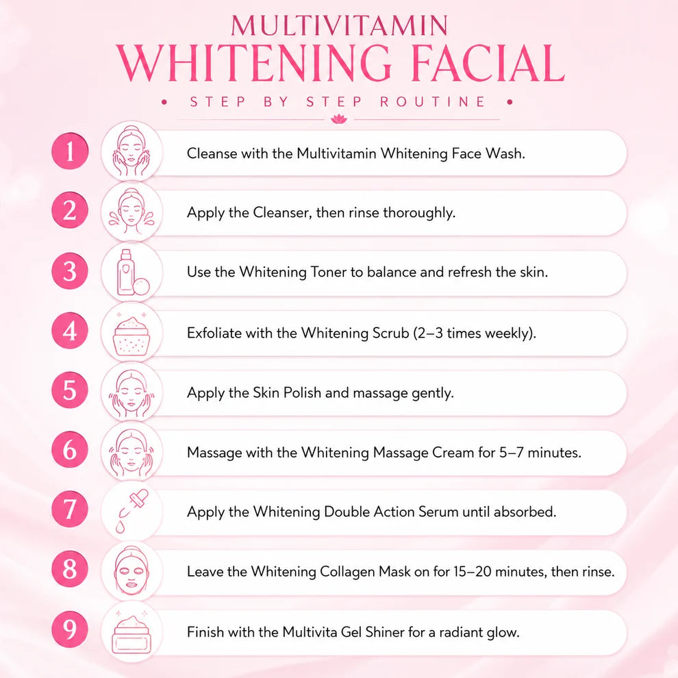 Danbys Skincare Multi Vitamin Whitening Facial Kit