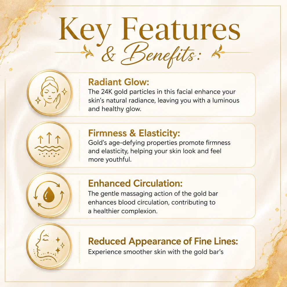 Danbys Skincare 24K Gold Facial Kit - Each 100g