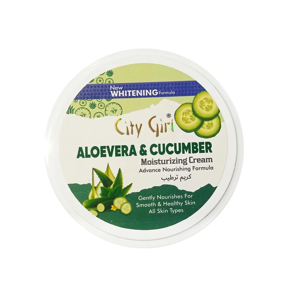 City Girl Aloevera & Cucumber Moisturizing Cream