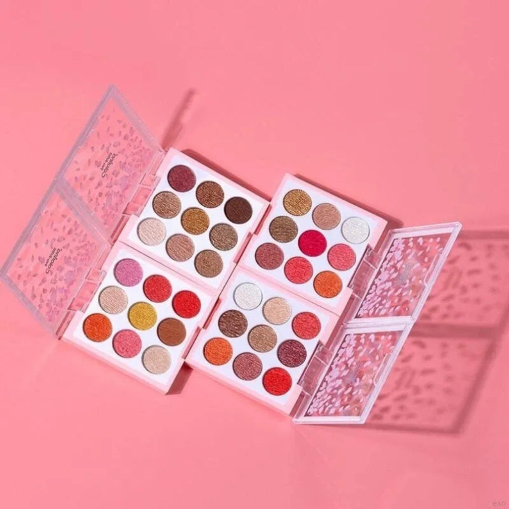 Colorina Pro-Artist Sakura Mousse 9 color Eyeshadow Palette