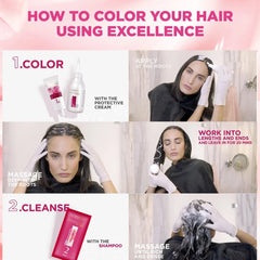 L'Oreal Paris Excellence Crème Permanent Hair Color, 4.0 Brown