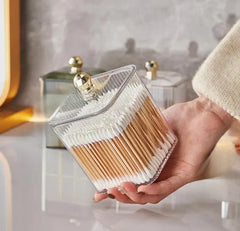 Acrylic Square Swab Storage Box - Each