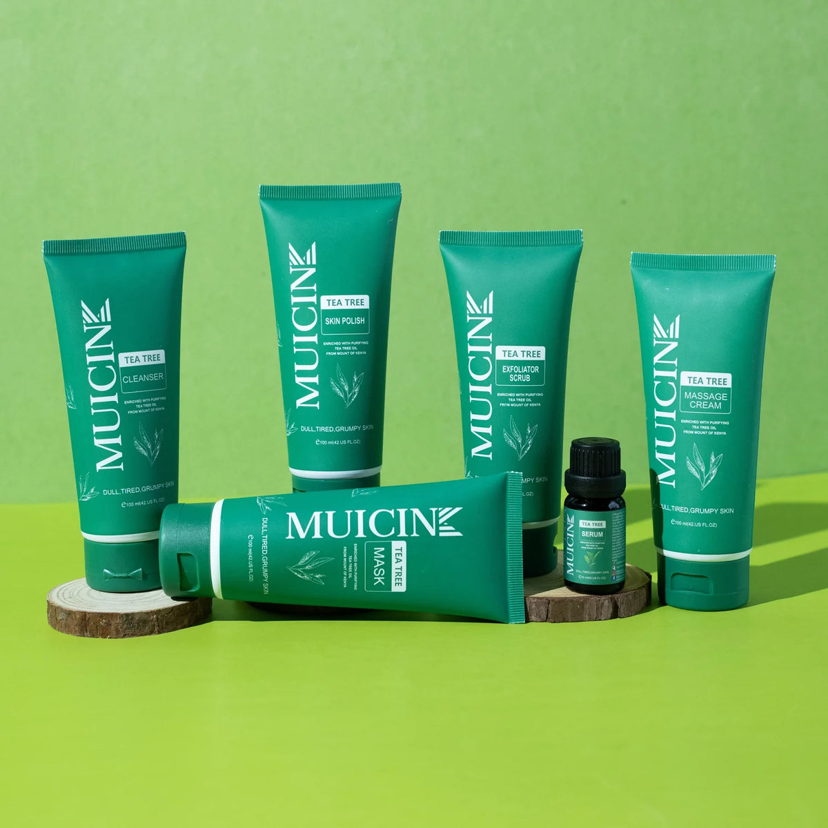 Muicin 6-Step Facial Kit – Tea Tree